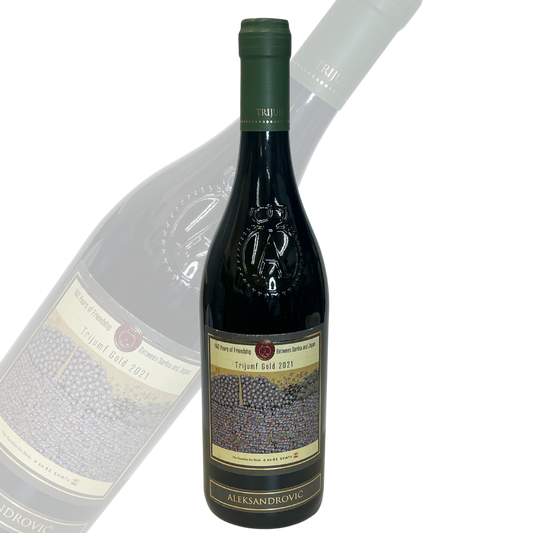 トリアンフゴールド 2021 - 岡部紫龍作 記念ラベル